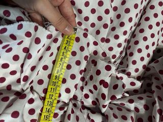 Traje Flamenca Canastero Burdeos y Blanco