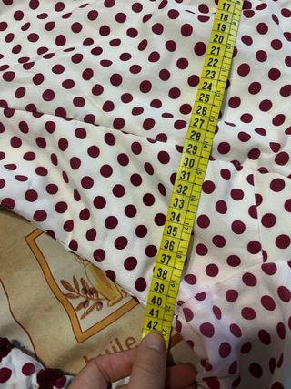 Traje Flamenca Canastero Burdeos y Blanco