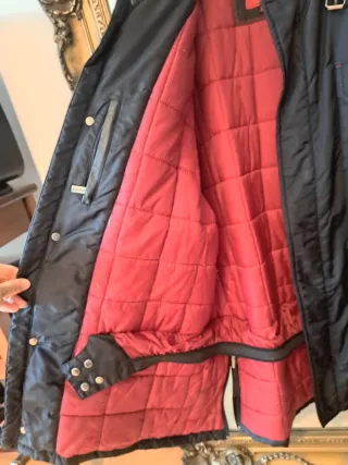 Parka Macson Negra Caballero