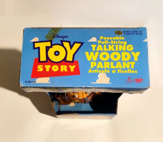Disney Toy Story Talking Woody- 40 cm Raro ©1995.