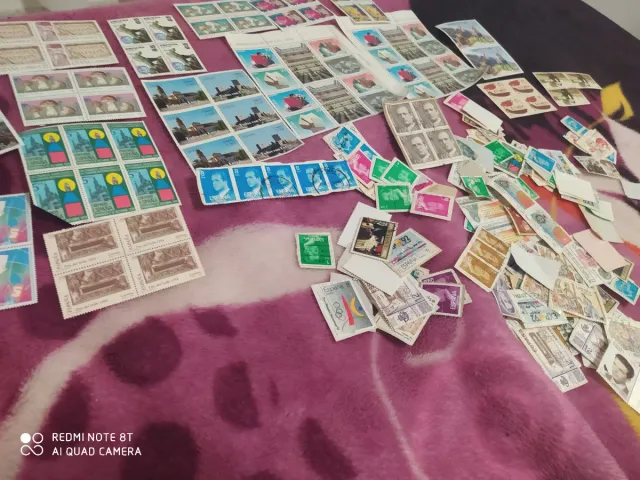Lote de sellos variados