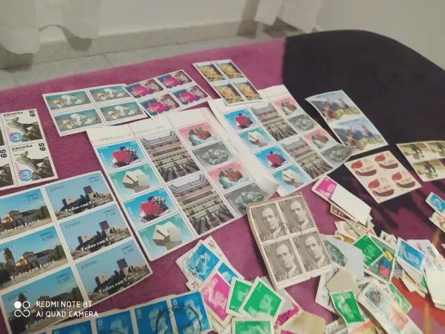 Lote de sellos variados