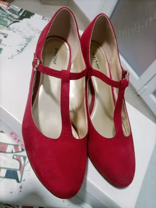 Zapatos Graceland rojos talla 41