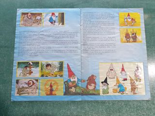 Álbum Cromos David el Gnomo (COMPLETO) - DANONE