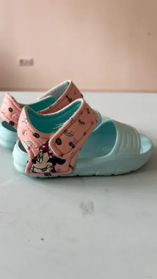 Sandália Criança Menina Tamanho 22 Vermelha