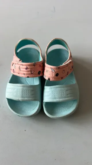 Sandália Criança Menina Tamanho 22 Vermelha