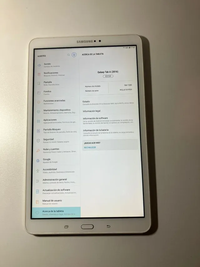 Tablet Samsung Galaxy Tab A 10.1 (2016)