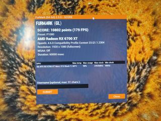 Tarjeta Gráfica XFX RX 6700 XT 12GB + fuente