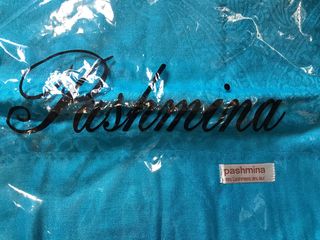 Pashmina donna 70% Cashmere 30% Seta celeste