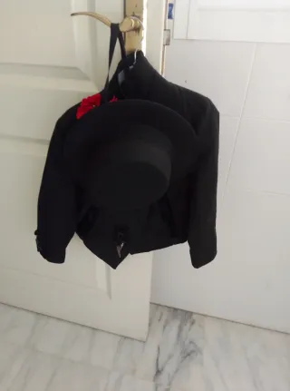 Traje de flamenco niño negro