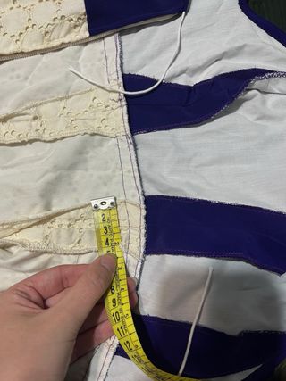 Traje Flamenca Perforado Diseño Exclusivo