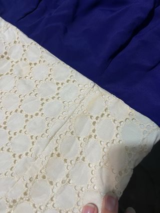 Traje Flamenca Perforado Diseño Exclusivo