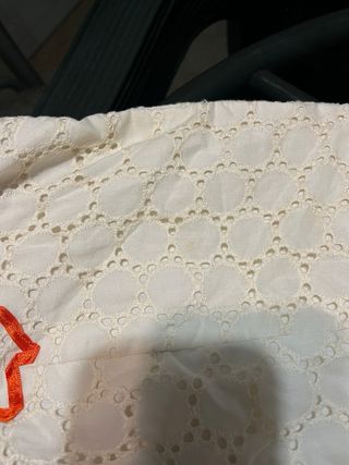 Traje Flamenca Perforado Diseño Exclusivo