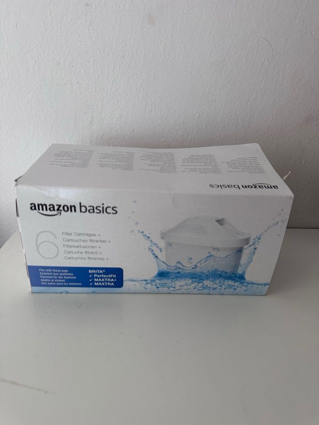 Filtros Agua Amazon Basics 3uds