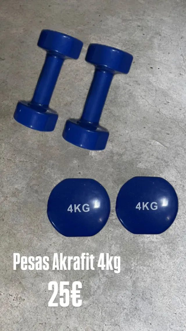 Pesas Akrafit 4kg (2 unidades)