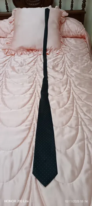 Corbata Massimo Dutti Puntos Blancos