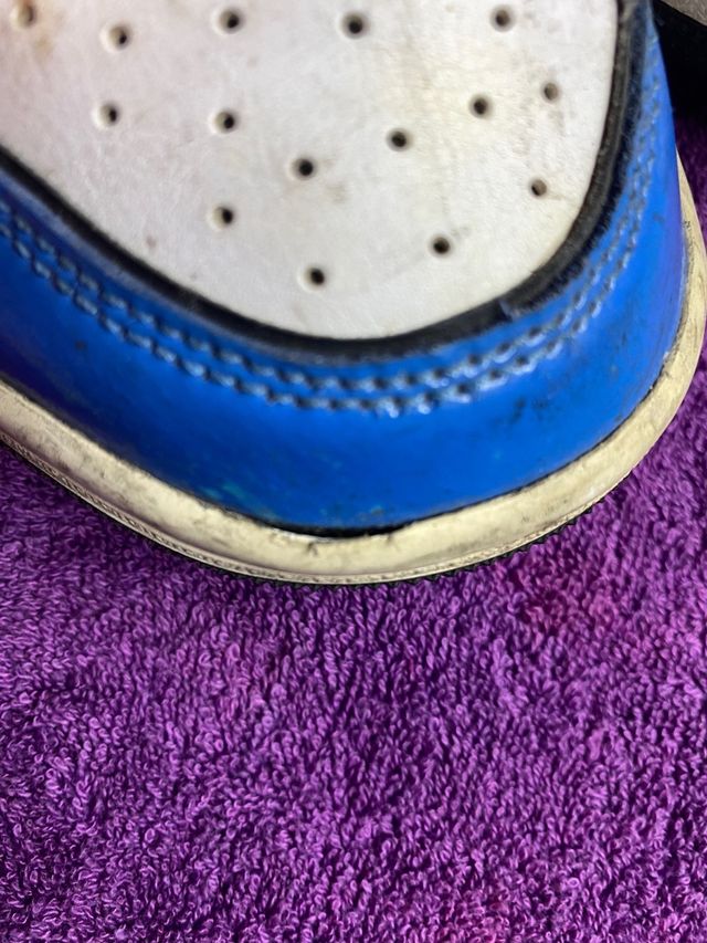 Zapatillas Jordan 1 High Azul y Blanco