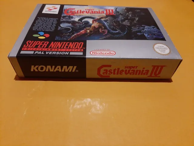 Super Castlevania IV SNES PAL GPS/NOE Konami Nuevo