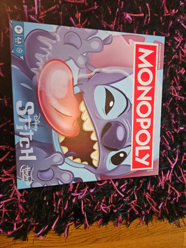 Monopoly Stitch Disney Hasbro Gaming