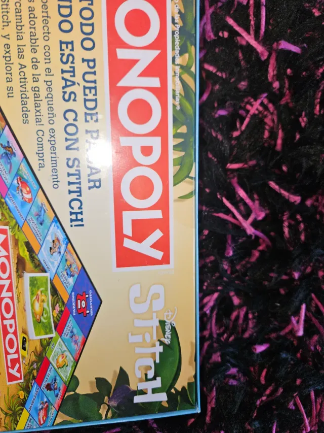 Monopoly Stitch Disney Hasbro Gaming