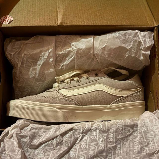 Zapatillas Vans Beige/Blanco