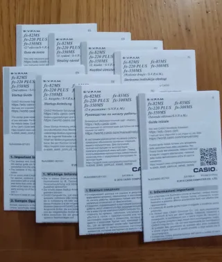 Calcolatrice scientifica Casio fx-220 PLUS