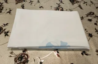 Tovaglia cotone fantasia fiore e fiocco