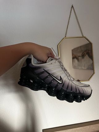 Nike Shox TL Off Noir Metallic Mujer