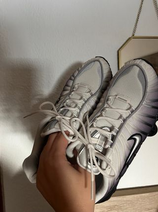 Nike Shox TL Off Noir Metallic Mujer