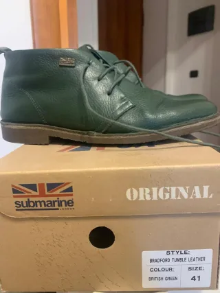 Scarpe uomo verdi