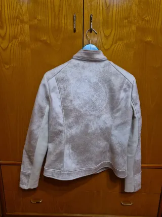 Cazadora Desigual Beige y Dorada