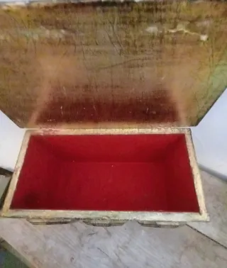 Antica scatola Firenze in legno