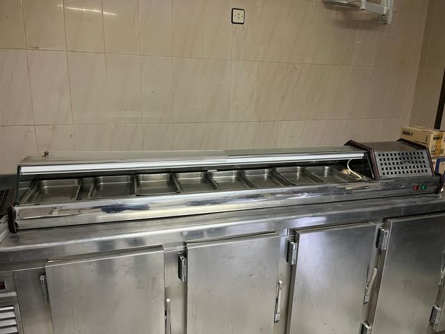 Vitrina expositora 8 bandejas