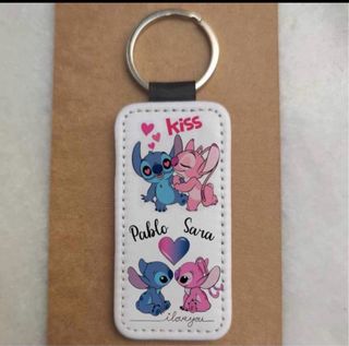 Llavero Polipiel Lilo & Stitch Personalizado