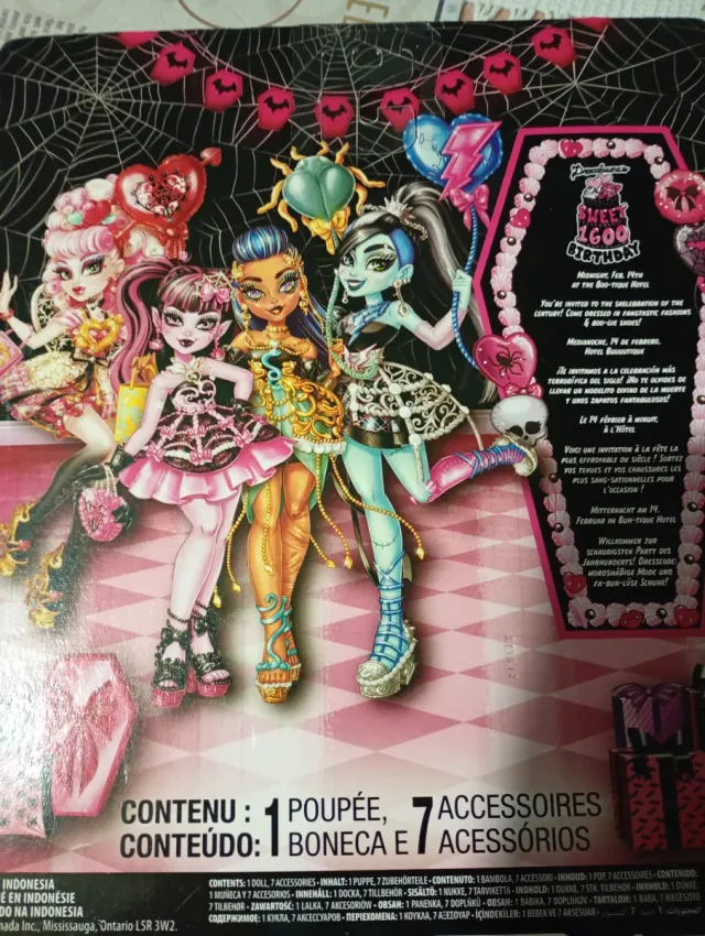 Muñeca Monster High Cupid Scary Sweet