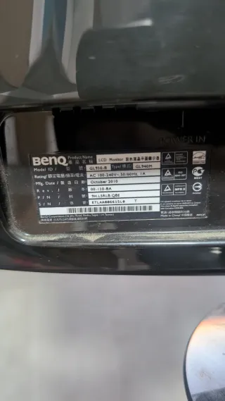 Monitor BenQ 19 LED Negro