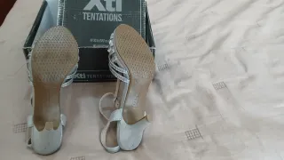 Sandalias Xti plateadas fiesta