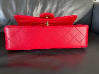 Bolso Chanel Clásico Flap 25 Rojo