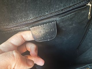 Bolso Mochila Louis Vuitton Negro