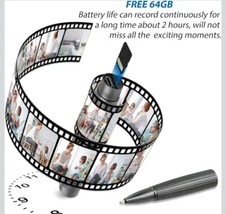 Penna telecamera spia