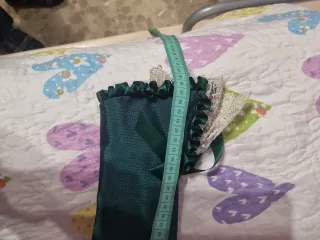 Corpiño fallera verde