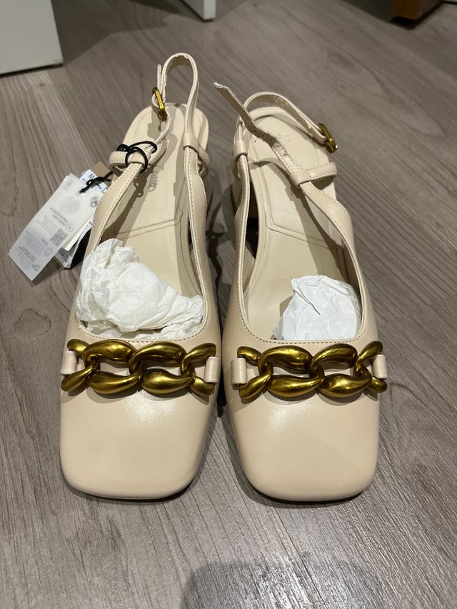 Massimo Dutti Slingback Talla 37