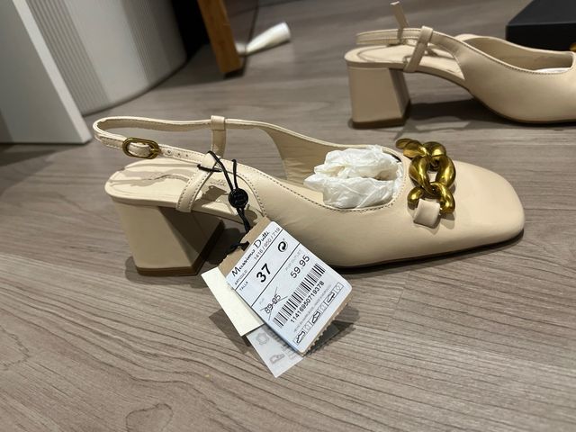 Massimo Dutti Slingback Talla 37