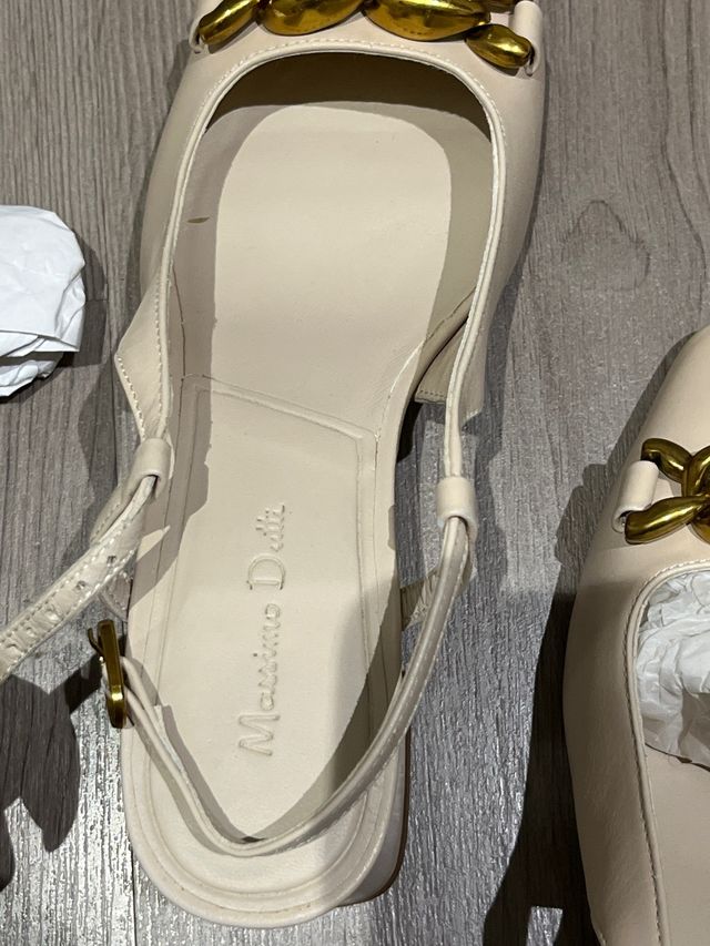 Massimo Dutti Slingback Talla 37