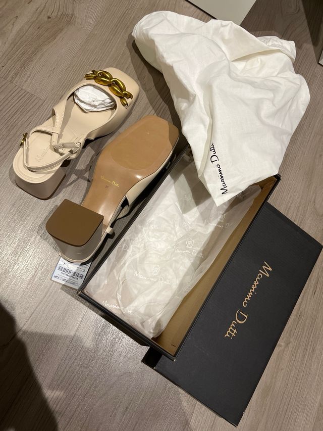 Massimo Dutti Slingback Talla 37