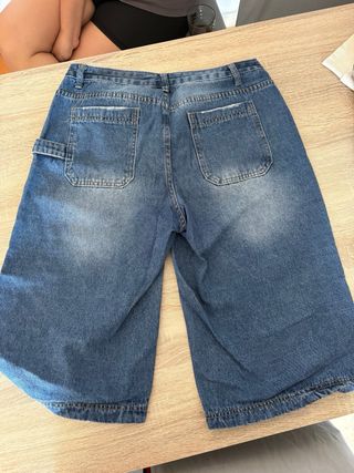 Pantalón corto baggy vaquero