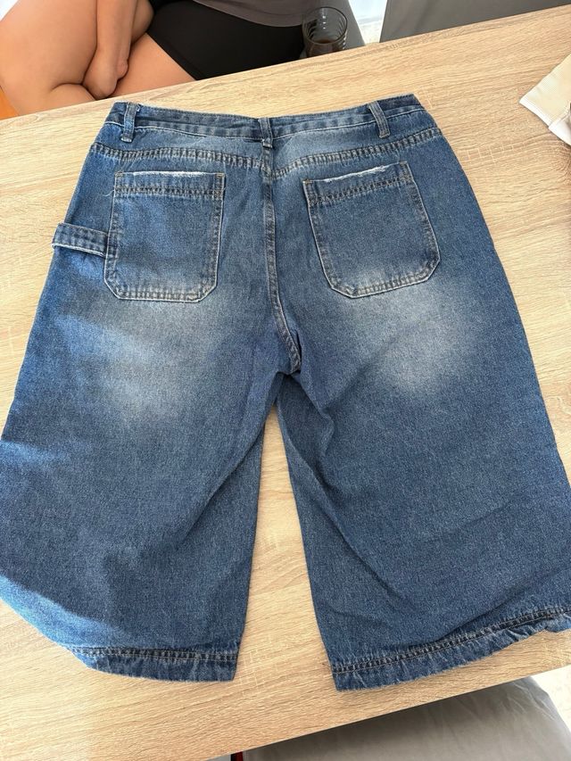 Pantalón corto baggy vaquero
