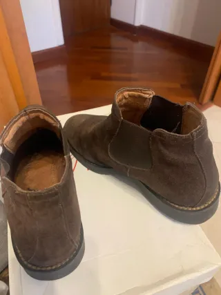 Polacchino uomo scamosciato marrone