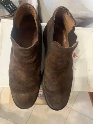 Polacchino uomo scamosciato marrone