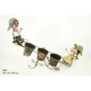 Macetero triple niños 52x19x29
